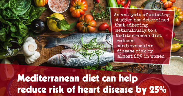 Mediterranean Diet May Lower Heart Disease Risk by 25%