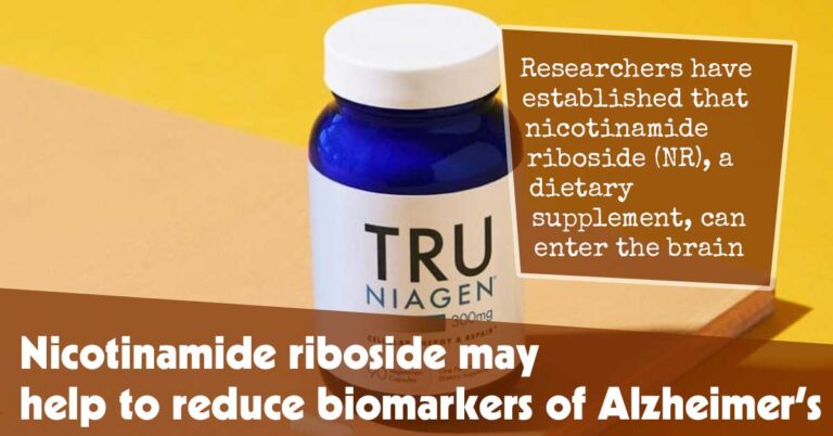 Nicotinamide Riboside Might Aid in Lowering Biomarkers of Alzheimer’s