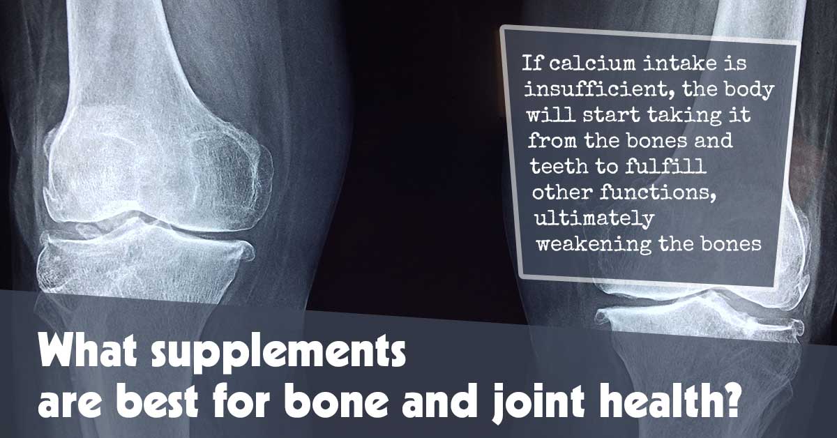 Which Supplements Promote Bone and Joint Health Most Effectively?